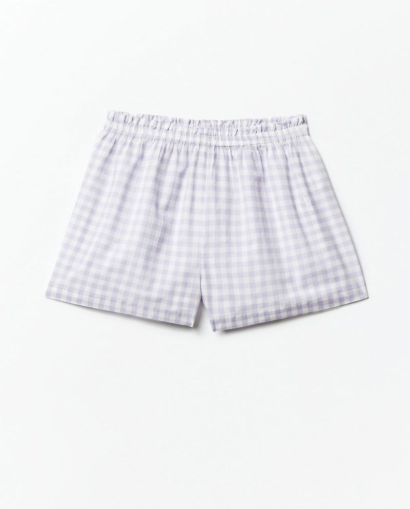104871835-Pijama-con-short-Sfera-cuadriculada-para-mujer