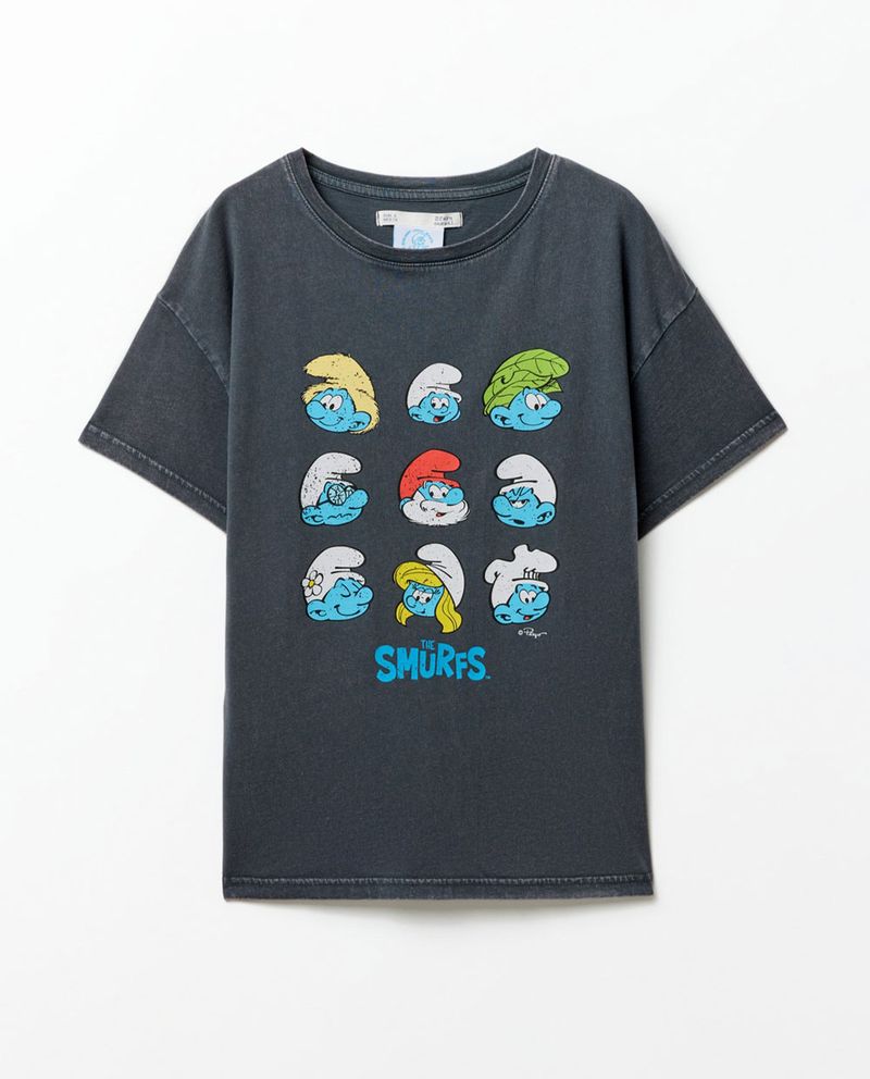 104873320-Camiseta-Sfera-estampada-manga-corta-para-mujer