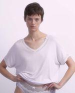 104871784-Camiseta-de-pijama-Sfera-blanca-manga-corta-para-dama