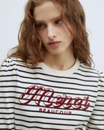 104881493-Camiseta-Sfera-rayado-manga-3-4-para-mujer