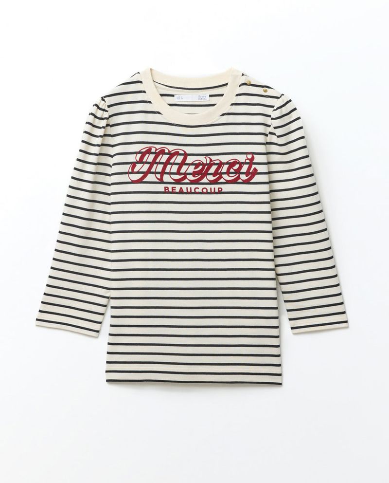 104881493-Camiseta-Sfera-rayado-manga-3-4-para-mujer