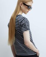 104881501-Camiseta-Sfera-rayado-manga-corta-para-mujer