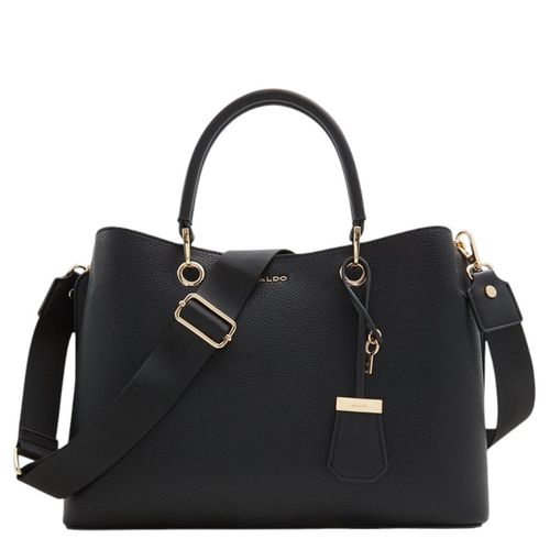 Cartera satchel Aldo color negro para mujer