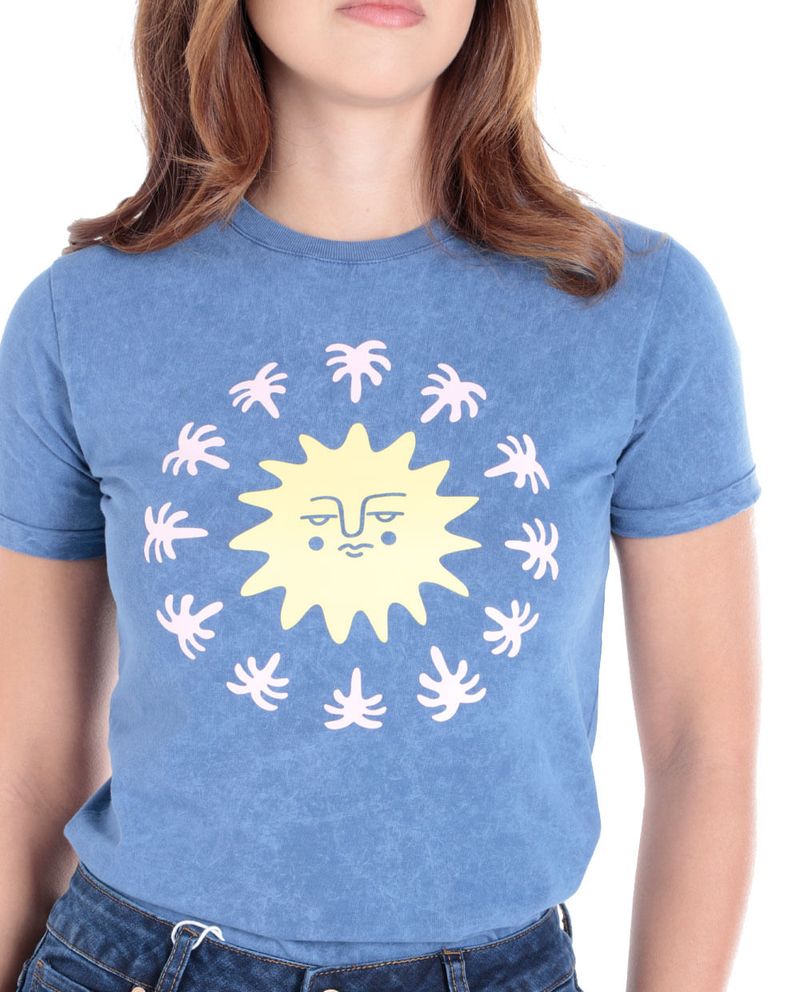 104825703-Camiseta-Orange-estampada-manga-corta-para-mujer