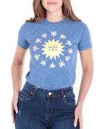 104825703-Camiseta-Orange-estampada-manga-corta-para-mujer