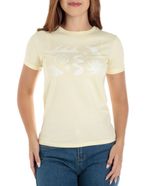104825708-Camiseta-Orange-estampada-manga-corta-para-mujer