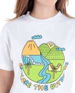 104825723-Camiseta-Orange-estampada-manga-corta-para-mujer