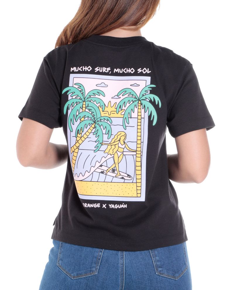 104825728-Camiseta-Orange-estampada-manga-corta-para-mujer