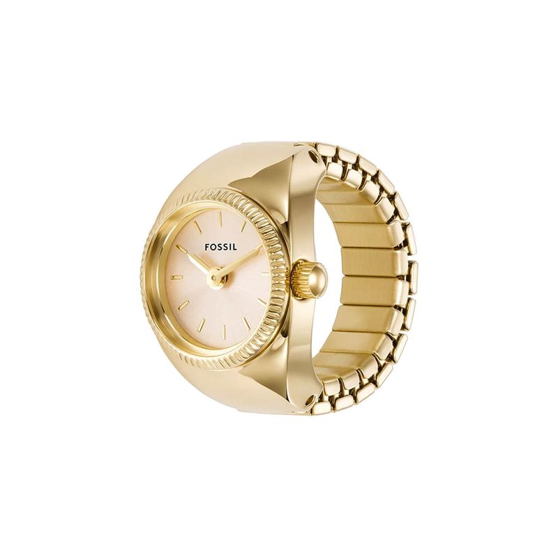 104629592-Reloj-anillo-Fossil-analogo-de-acero-inoxidable-dorado-para-mujer
