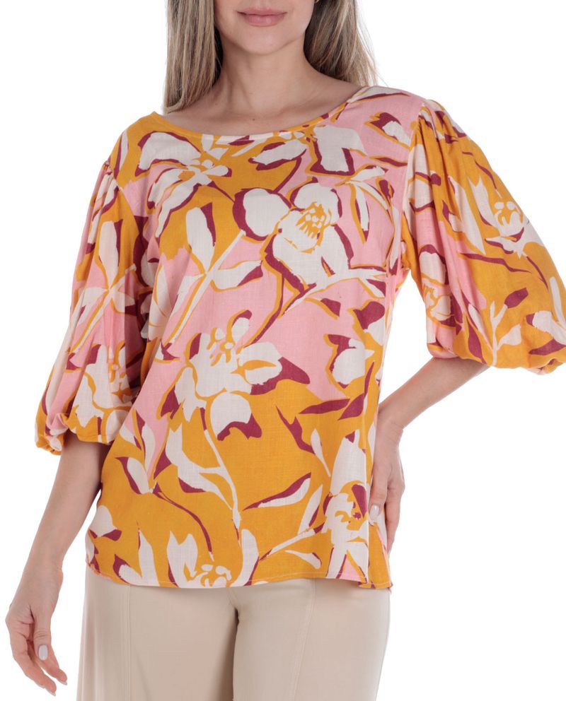 104877905-Blusa-Sabrina-formal-estampada-manga-3-4-para-mujer