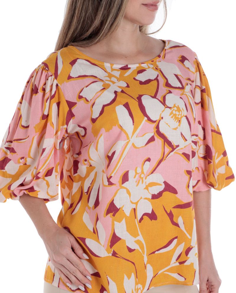 104877905-Blusa-Sabrina-formal-estampada-manga-3-4-para-mujer