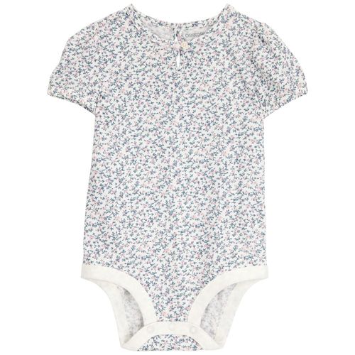 Mameluco multicolor con estampado de flores para bebé niña