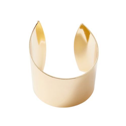 Brazalete color dorado para mujer