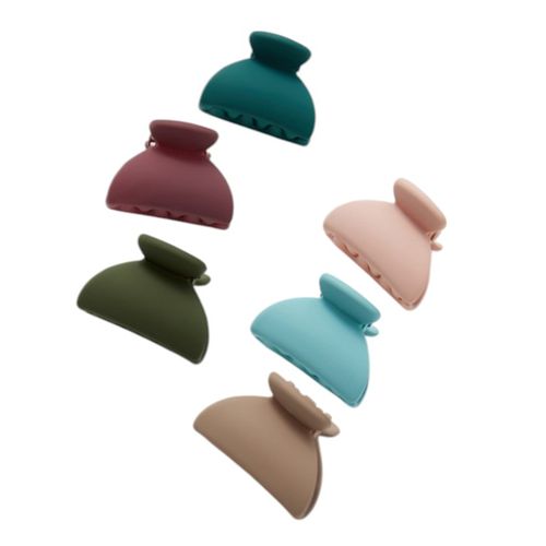 Set 6 mini ganchos para cabello