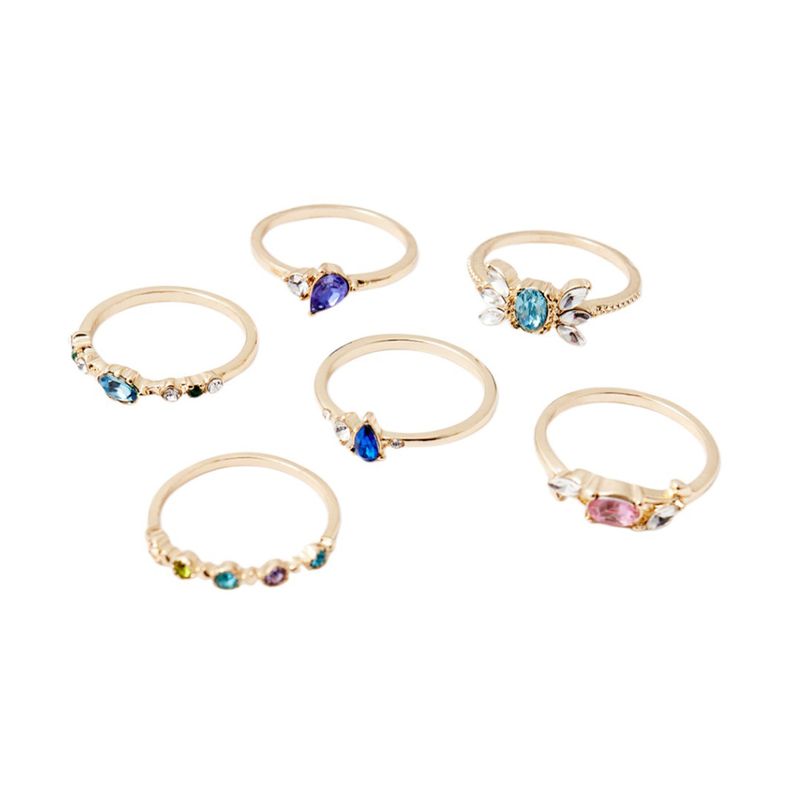 104874061-Set-de-6-anillo-dorados-para-mujer
