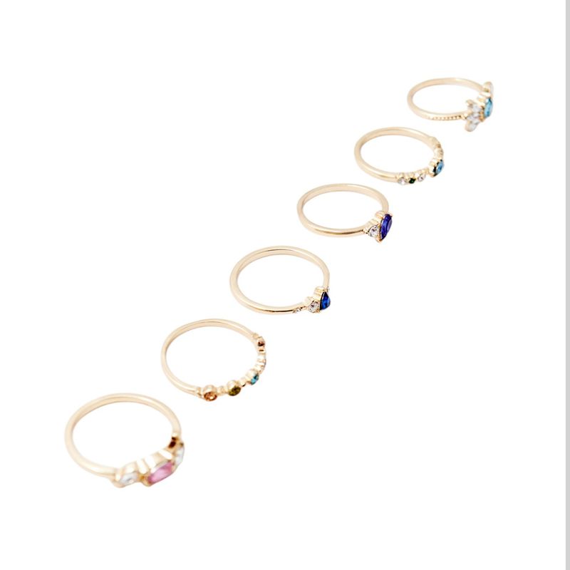 104874061-Set-de-6-anillo-dorados-para-mujer