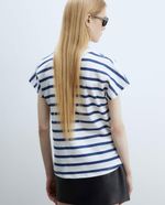104873287-Camiseta-Sfera-rayada-manga-corta-para-mujer