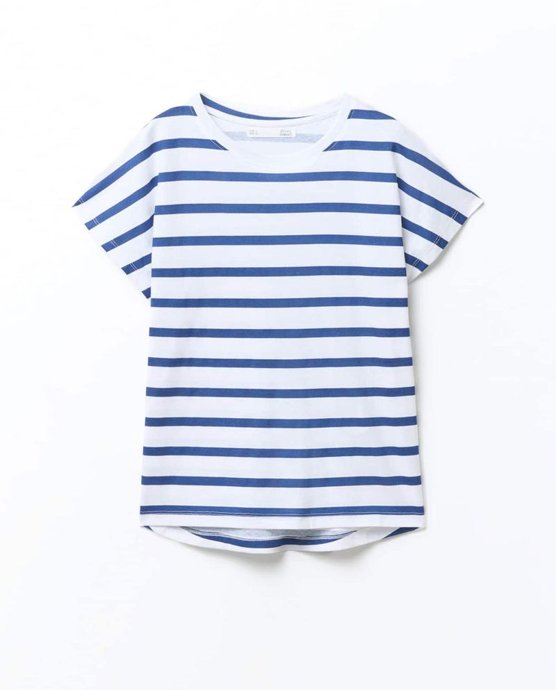 104873287-Camiseta-Sfera-rayada-manga-corta-para-mujer