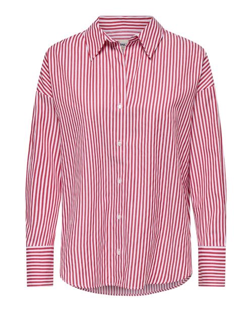 Blusa Only camisera rayada manga larga para mujer