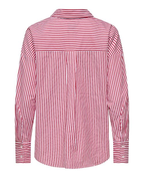 Blusa Only camisera rayada manga larga para mujer