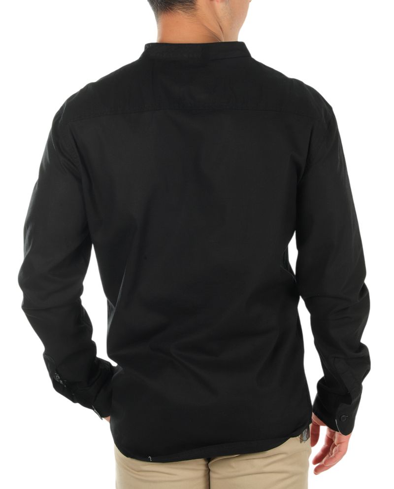 104693159-Camisa-casual-de-lino-Unexpected-negra-solida-para-hombre