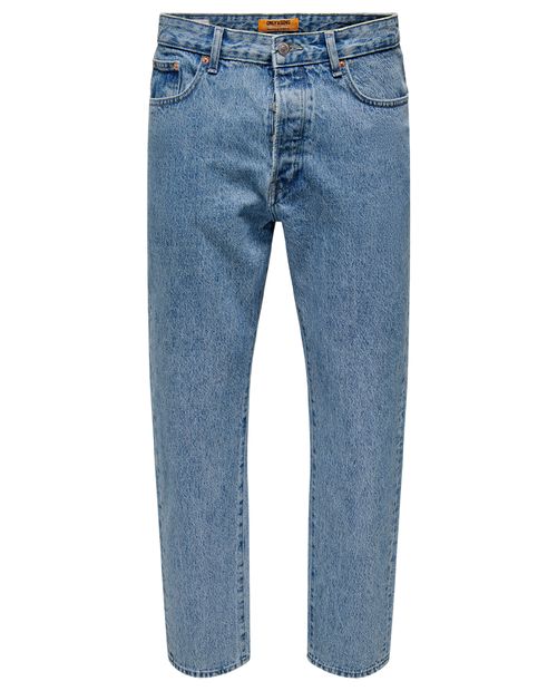 Jeans Only and Sons loose fit celeste denim para hombre