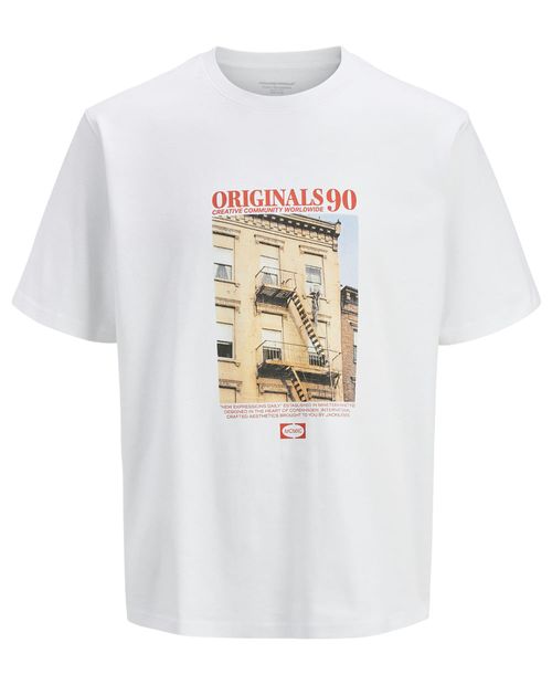 Camiseta Jack and Jones loose fit con estampado "Originals JandJ" para hombre