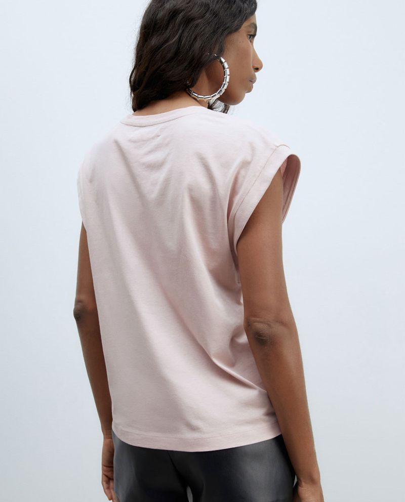 104873640-Camiseta-Sfera-rosada-manga-corta-para-mujer