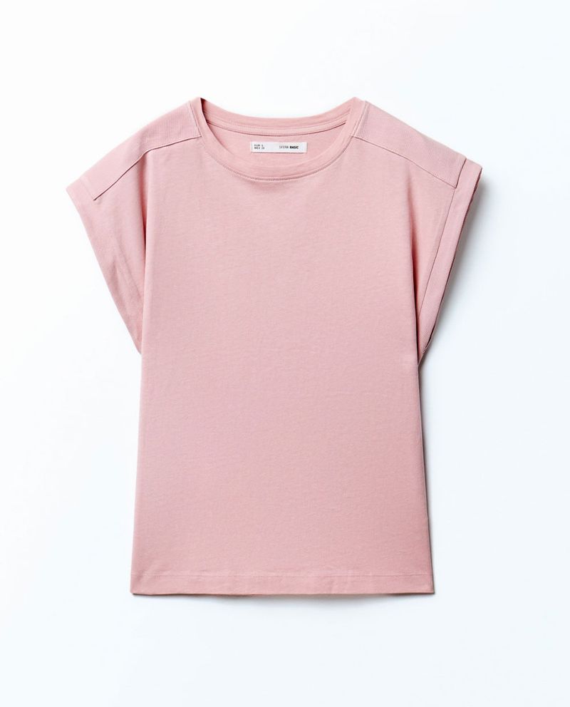 104873640-Camiseta-Sfera-rosada-manga-corta-para-mujer