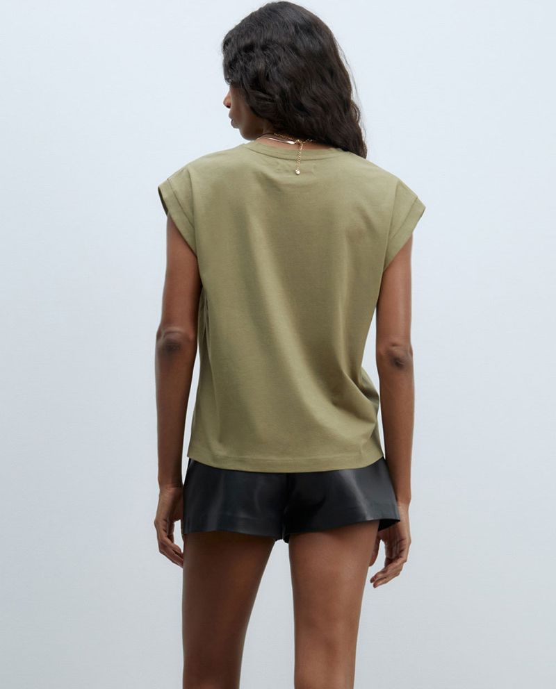 104873644-Camiseta-Sfera-verde-manga-corta-para-mujer