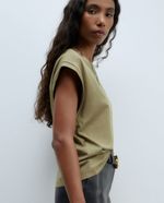 104873644-Camiseta-Sfera-verde-manga-corta-para-mujer