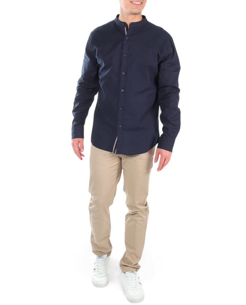 104693167-Camisa-casual-Unexpected-navy-solida-para-hombre