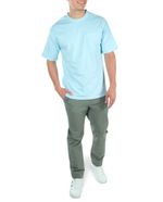 104693279-Camiseta-basica-Unexpected-celeste-solida-para-hombre