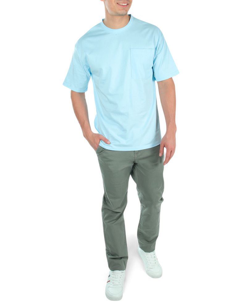 104693279-Camiseta-basica-Unexpected-celeste-solida-para-hombre