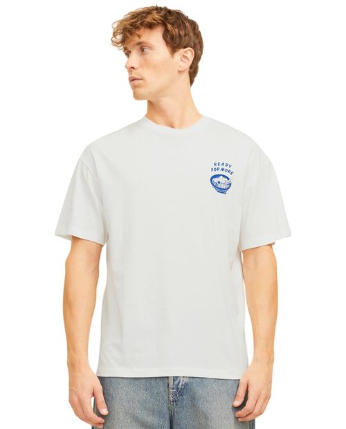 Camiseta loose fit Jack & Jones estampada para hombre
