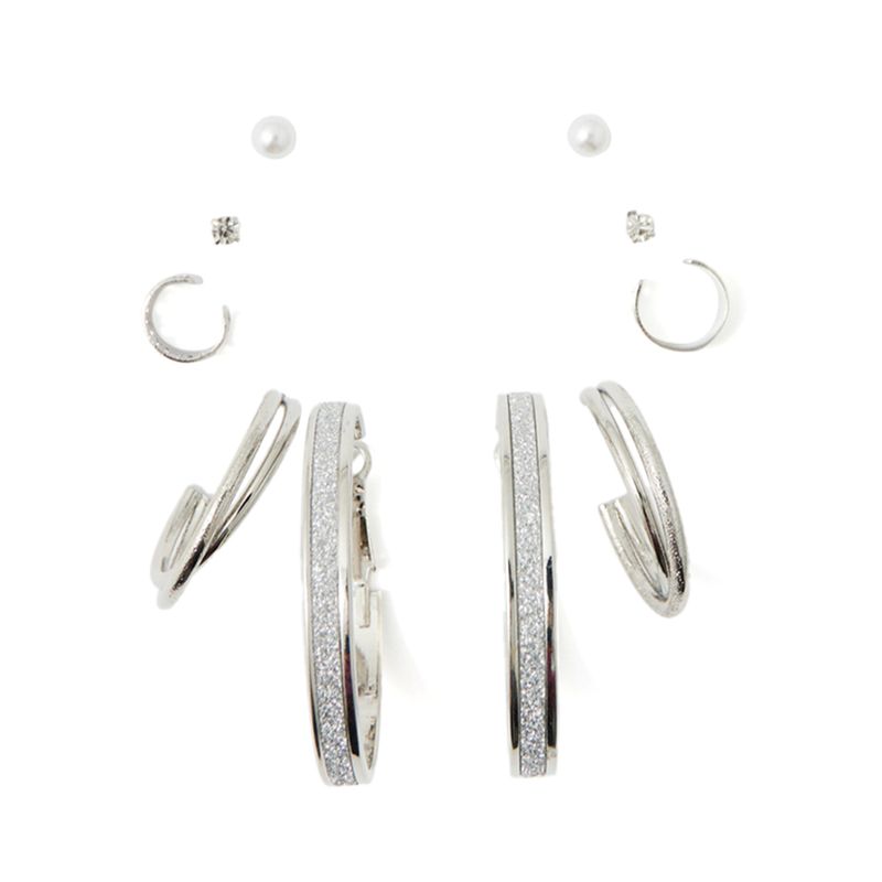104874060-Set-de-5-aretes-y-earcuff-metalicos-plateados-para-mujer