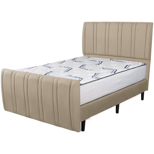 Cama Sleepland Nápoles + Sporty matrimonial confort medio