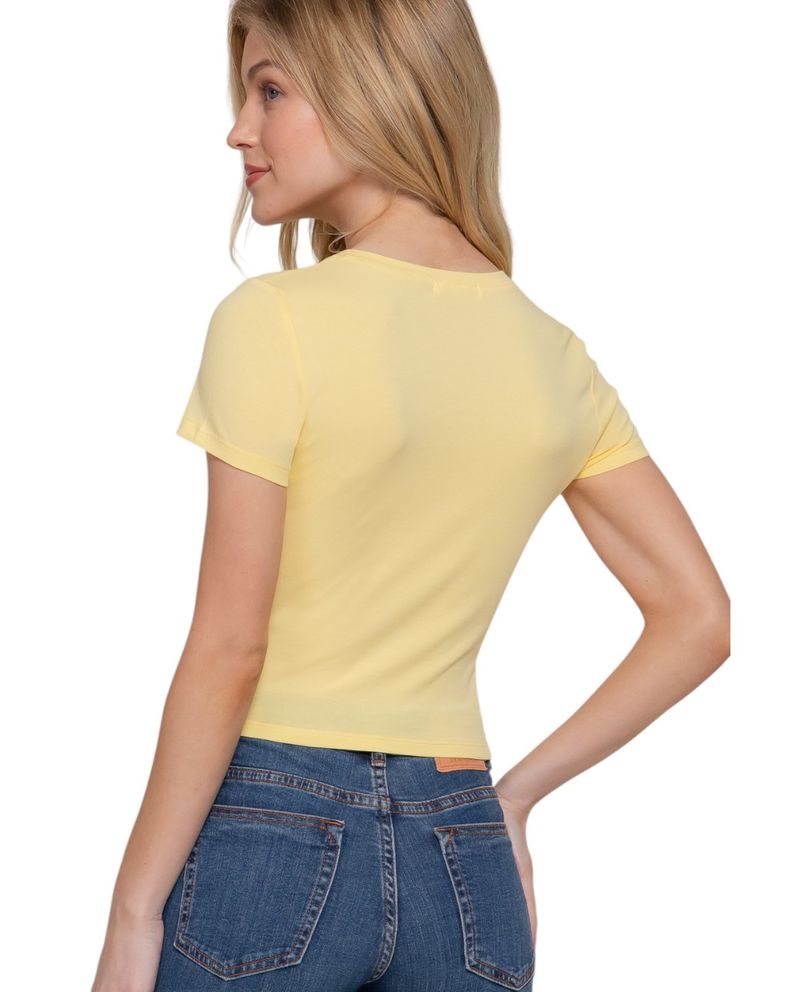 104881351-Camiseta-Active-Basic-amarilla-manga-corta-para-mujer
