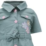 Set-de-2-vestidos-bicolor-con-estampado-de-flores-para-niña-104820299