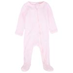 Set-de-2-pijamas-bicolor-con-estampado-de-flores-para-bebe-niña-104847318