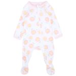 Set-de-2-pijamas-bicolor-con-estampado-de-flores-para-bebe-niña-104847318