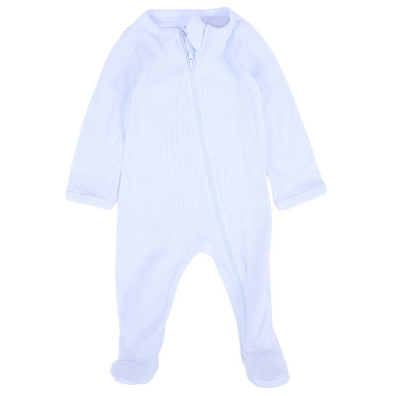 Set-de-2-pijamas-bicolor-con-estampado-de-flores-para-bebe-niña-104847321