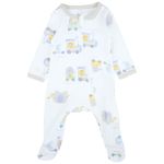 Set-de-2-pijamas-bicolor-con-estampado-para-bebe-niño-104847323