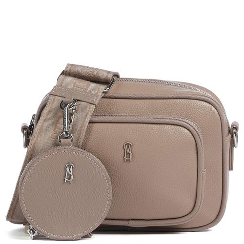 Cartera crossbody Steve Madden café para mujer