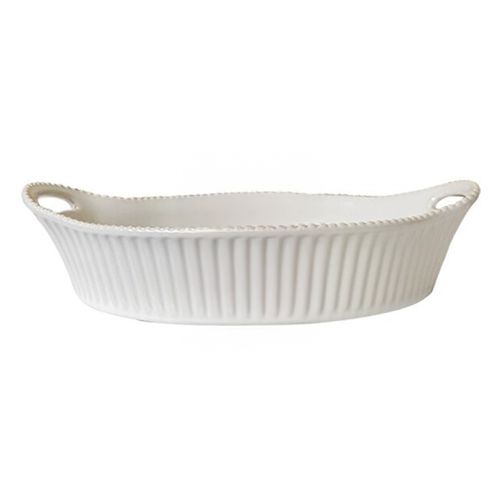 Pieza ovalada para servir de cerámica 30 cm