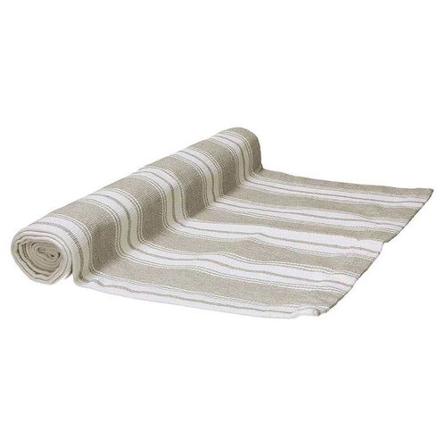 Camino de mesa con franjas 40x140cm