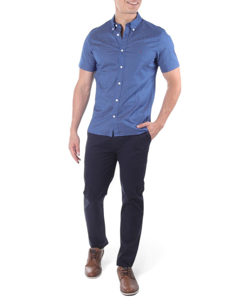 104717519-Camisa-slim-fit-Tommy-Hilfiger-navy-mini-print-para-hombre---