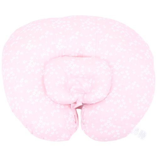 Almohada para bebé niña media luna blanca