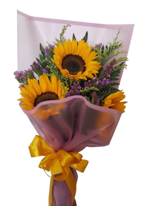 Arreglo floral Ramito de 3 Girasoles
