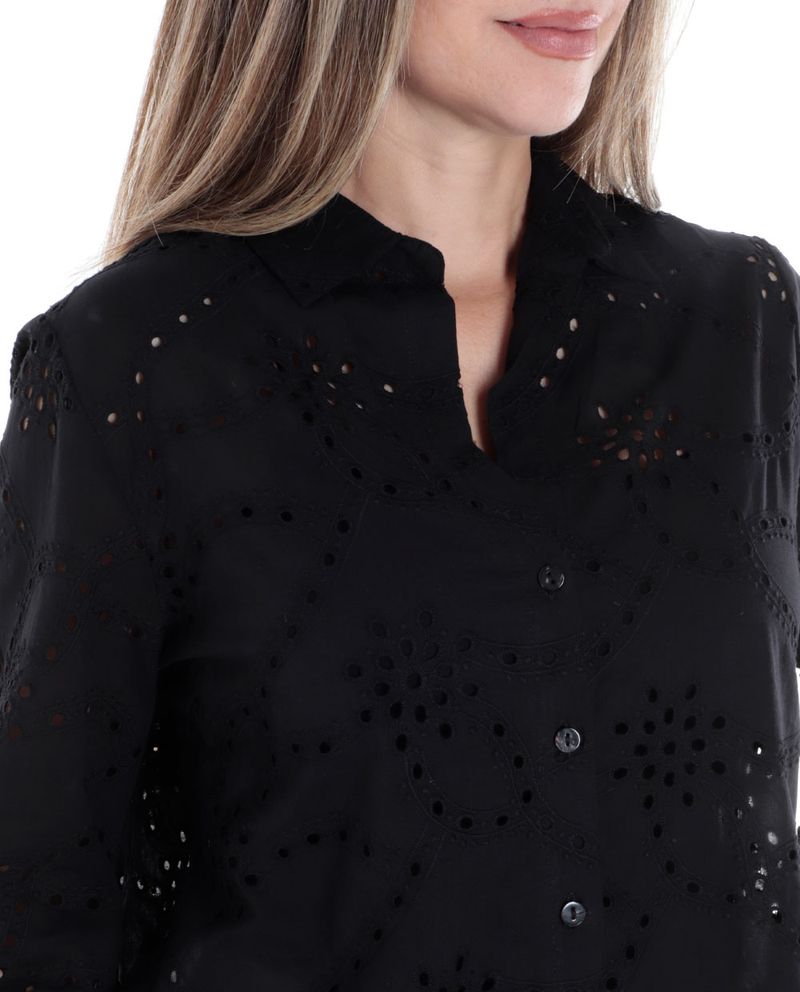 104605154-Blusa-Nicolle-camisera-negra-mangas-3-4-para-mujer